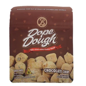 Baked Bags Dope Cookie Dough Edibles 200mg Delta 9 THC